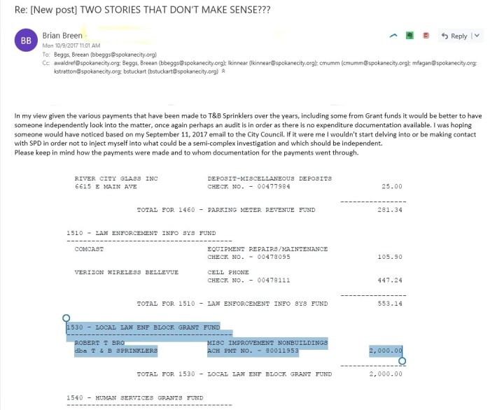 My response to Beggs