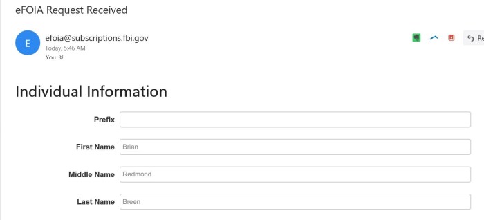 FBI FOIA Jan 4 2018 No 1
