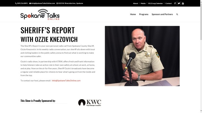 Sheriff's Report main