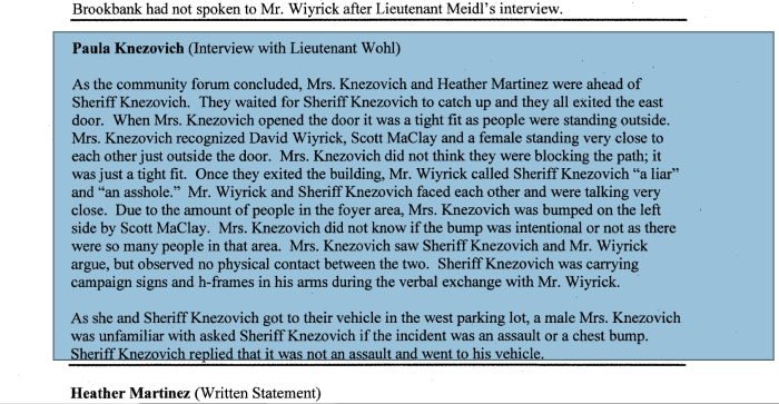 Paula Statement to WSP