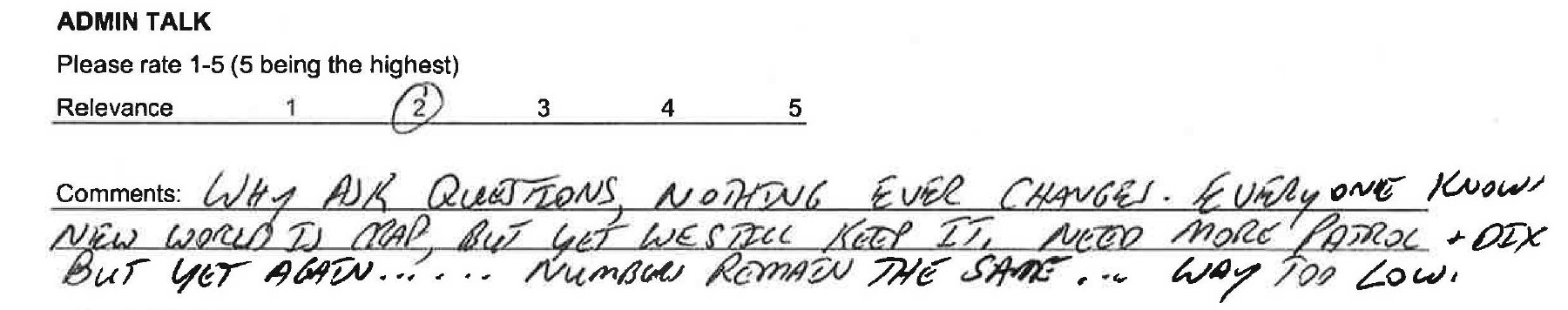 New World Crap Why as questions