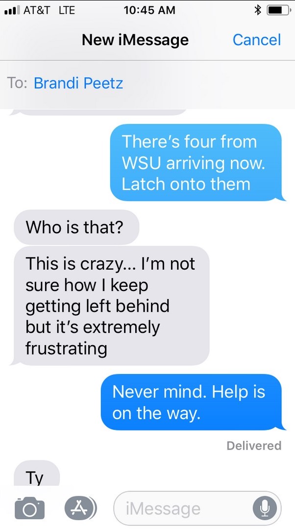 Peetz I keep getting left behind