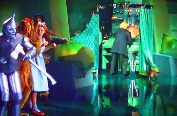 Wiz pulling back the curtain