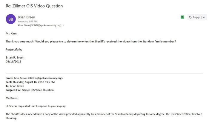 Me when did Sheriff's get video 3