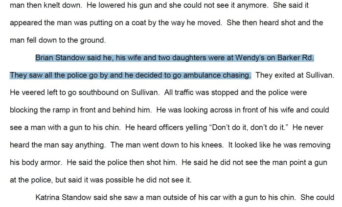 Standow Ambulance Chasing